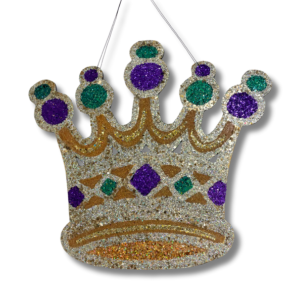 Gold Crown Door Hanger