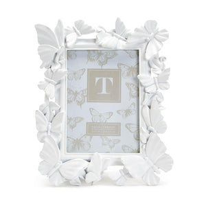 White Butterfly Photo Frame