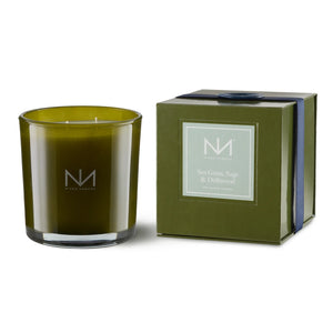 Niven Morgan Sea Grass, Sage, and Driftwood Candle