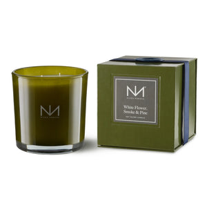 Niven Morgan White Flower, Smoke, & Pine Candle