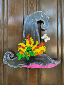 Witch Hat Door Hanger