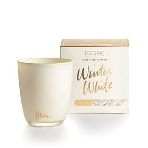 Illume Winter White Boxed Jar Candle