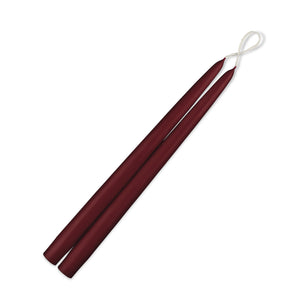 French Bordeaux Tapers- 1 Pair